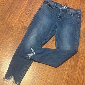Lucky Brand Dark Blue Highrise
